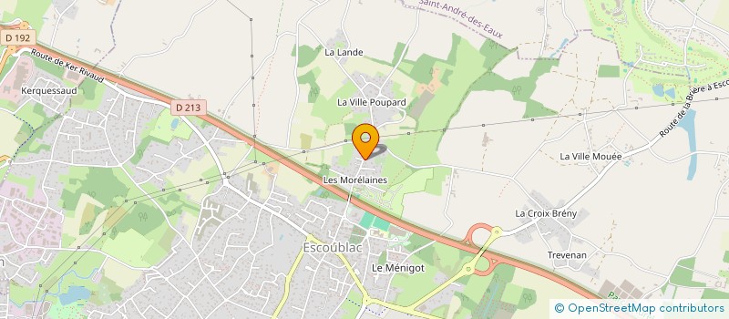 localisation de l'entreprise EOUL à LA BAULE-ESCOUBLAC