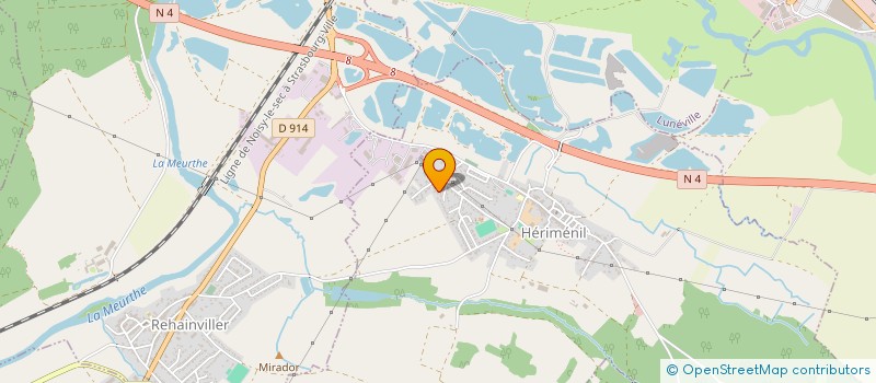 localisation de l'entreprise EOVA  HERIMENIL