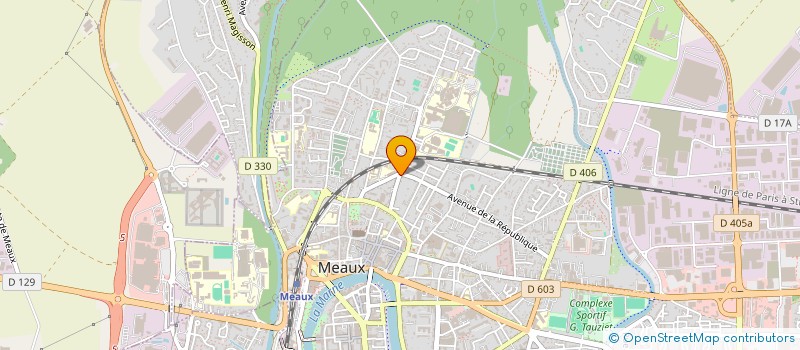 localisation de l'entreprise EOVIA CONSEIL à MEAUX