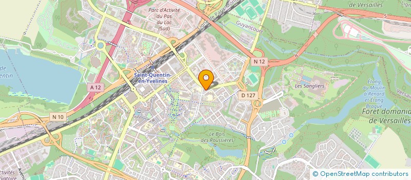 localisation de l'entreprise EOWIN HOLDING 1  GUYANCOURT