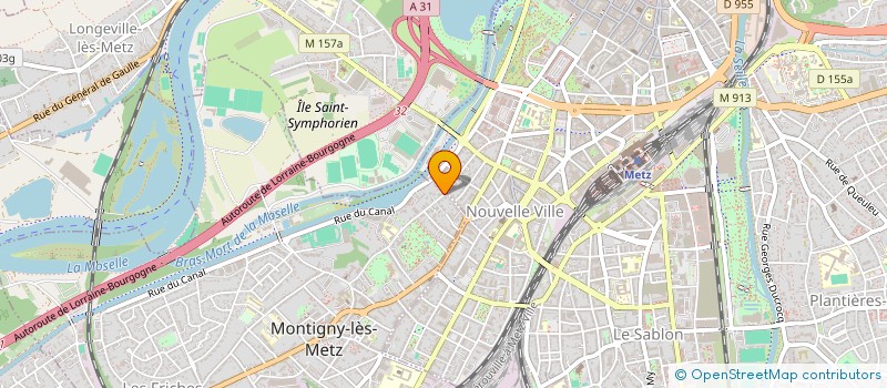 localisation de l'entreprise EOXX à MONTIGNY-LES-METZ