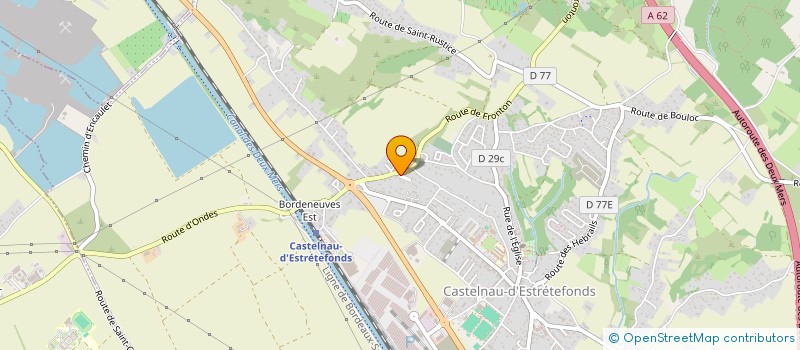 localisation de l'entreprise EP 31  CASTELNAU-D'ESTRETEFONDS