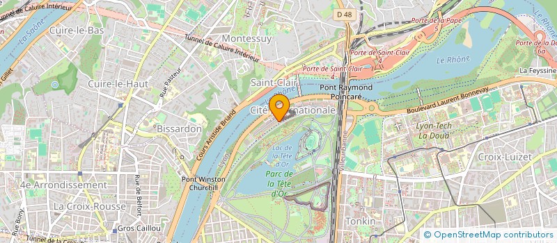 localisation de l'entreprise EP  LYON