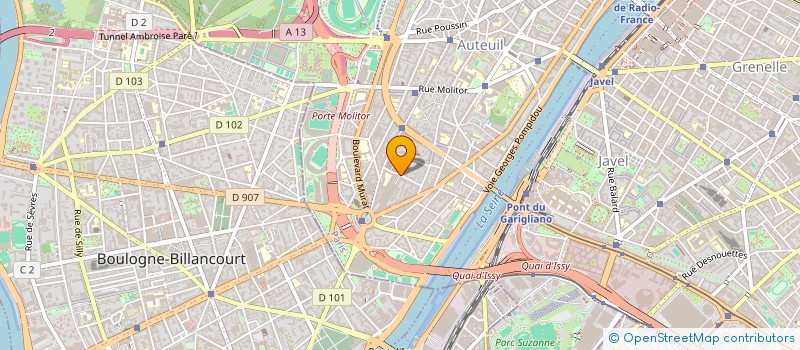 localisation de l'entreprise EP CONSEIL  AUBERVILLIERS