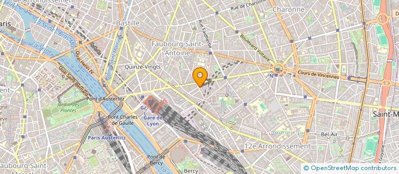 localisation de l'entreprise EP CP PRODUCTIONS  PARIS