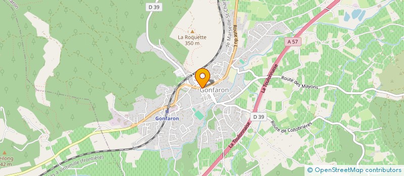 localisation de l'entreprise EP DISTRIBUTION  GONFARON