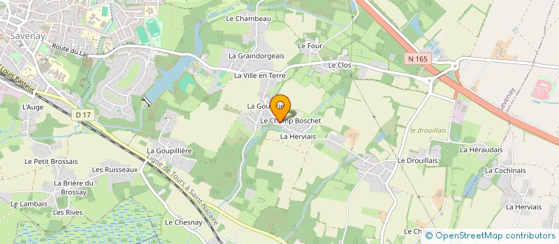 localisation de l'entreprise EP-ENR CONCEPT à PREFAILLES