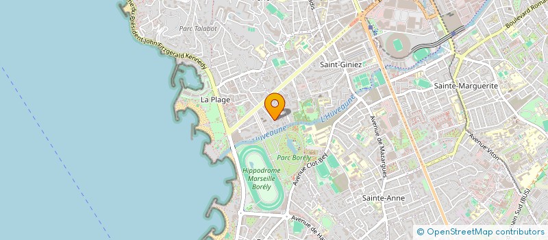 localisation de l'entreprise EP EVENTS à MARSEILLE