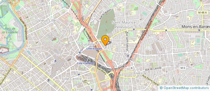 localisation de l'entreprise EP GRAPH à LILLE