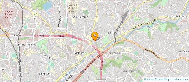 localisation de l'entreprise EP PRESTIGE CONSTRUCTIONS à MARSEILLE