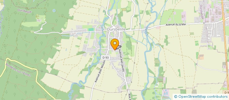 localisation de l'entreprise EP TEAM EVENTS  OURSBELILLE