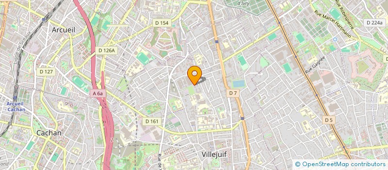 localisation de l'entreprise EP TEAM SERVICES à VILLEJUIF