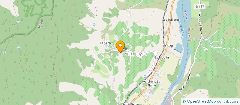 localisation de l'entreprise EP VINS  VERCHENY
