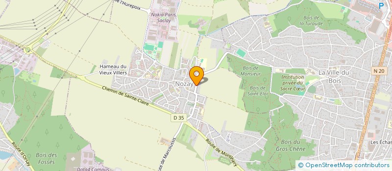 localisation de l'entreprise EP2E  NOZAY