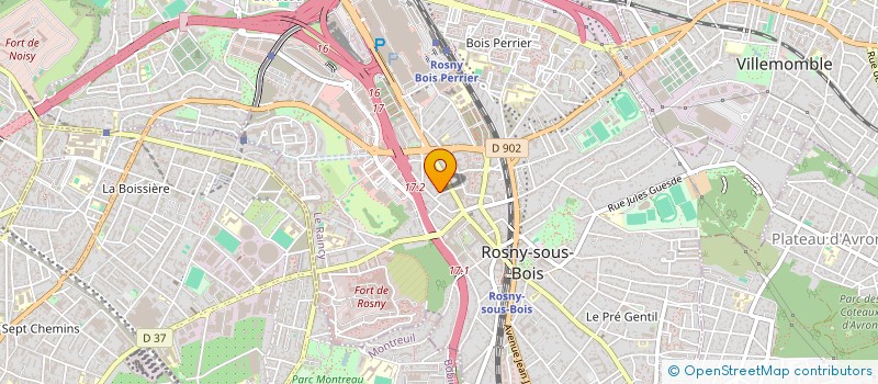 localisation de l'entreprise EP3R - ETUDE, PILOTAGE, REHABILITATION, RENOVATION, REVALORISATION  PARIS