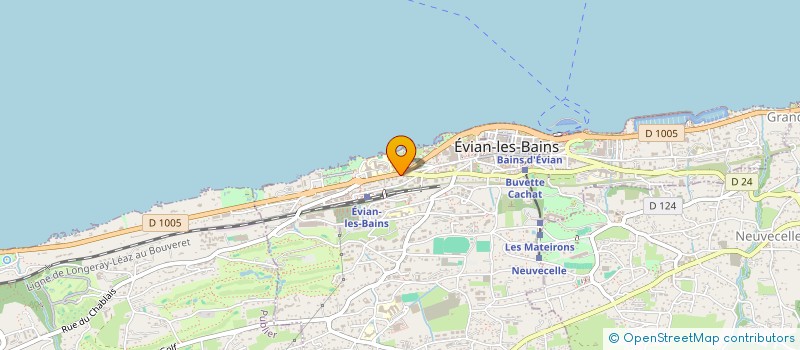 localisation de l'entreprise EPA CONSULTANT  EVIAN-LES-BAINS