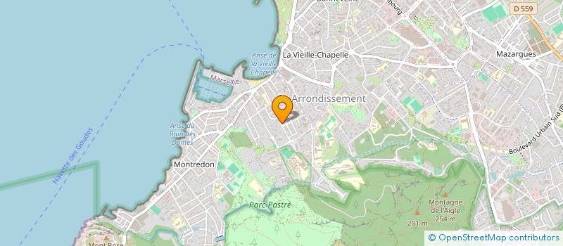localisation de l'entreprise EPA CONSULTING  MARSEILLE