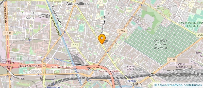 localisation de l'entreprise EPA FRANCE à AUBERVILLIERS
