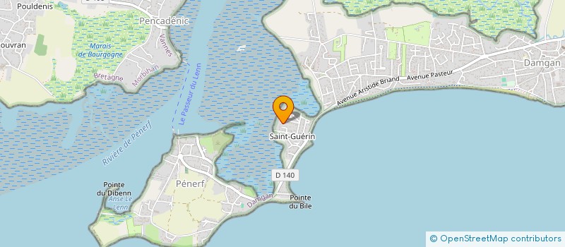 localisation de l'entreprise EPA IMMOBILIER  DAMGAN