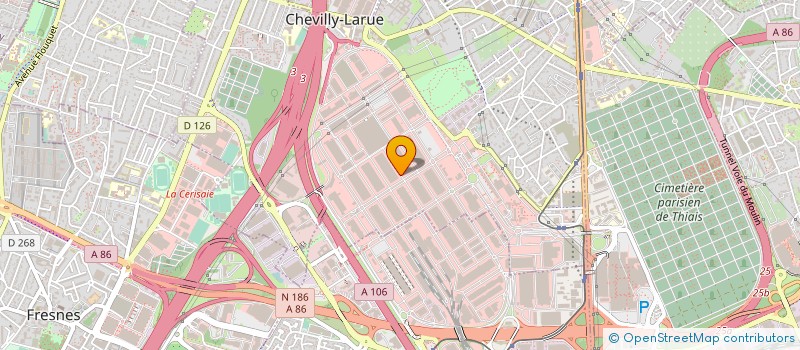 localisation de l'entreprise EPAILLARD ET BOISDET  CHEVILLY-LARUE