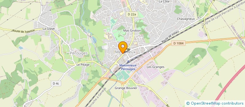 localisation de l'entreprise EPAILLY à MEXIMIEUX