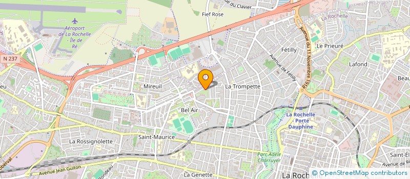 localisation de l'entreprise EPAK IMMO  LA ROCHELLE