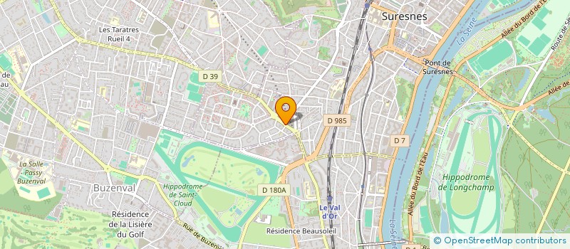 localisation de l'entreprise EPAM FRANCE à SURESNES