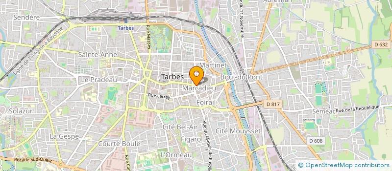 localisation de l'entreprise EPANOUISENS  TARBES