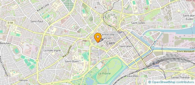 localisation de l'entreprise EPANOUISSEMENT DES SENIORS PAR DES ARTS ET DES CULTURES ENSEIGNES 14 à CAEN