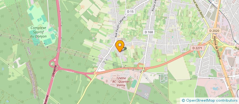 localisation de l'entreprise EPANOUISSEMENT POUR TOUS à OLIVET