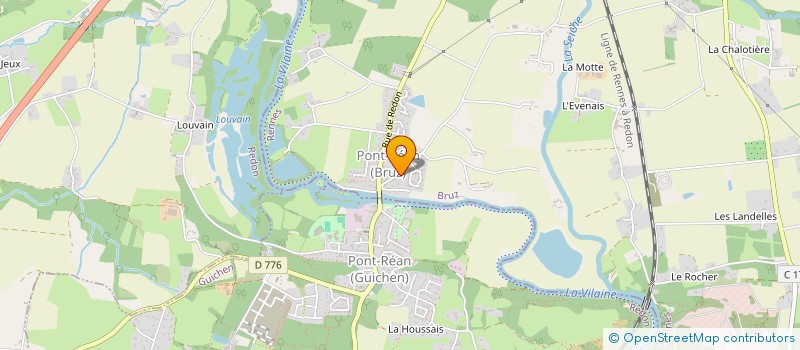 localisation de l'entreprise EPARGNA  BRUZ