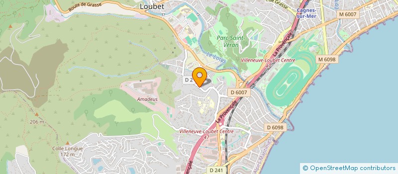 localisation de l'entreprise EPARGNE PLURIELLE AVENIR à VILLENEUVE-LOUBET