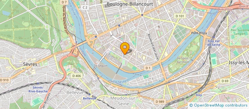 localisation de l'entreprise EPARGNES IMMOBILIERE NAFA SERIDJ à BOULOGNE-BILLANCOURT