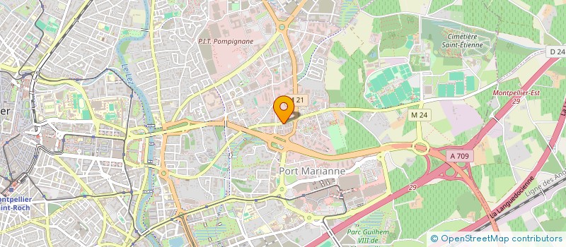 localisation de l'entreprise EPARTIS SE à VENDARGUES