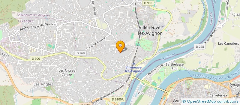 localisation de l'entreprise EPAT  AVIGNON