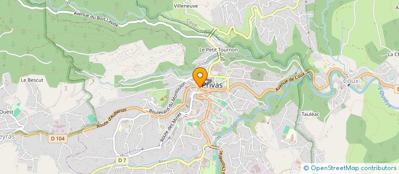 localisation de l'entreprise EPAT ET MOI à PRIVAS