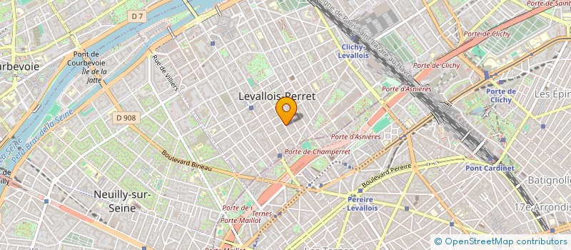 localisation de l'entreprise EPAT PHOTO à LEVALLOIS-PERRET