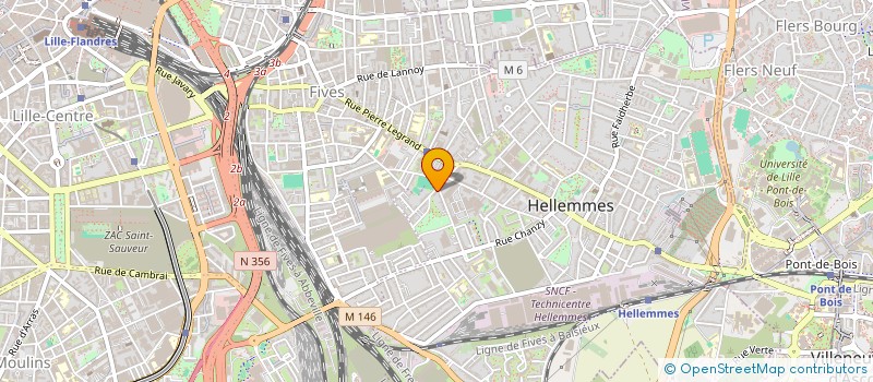 localisation de l'entreprise EPB à LILLE