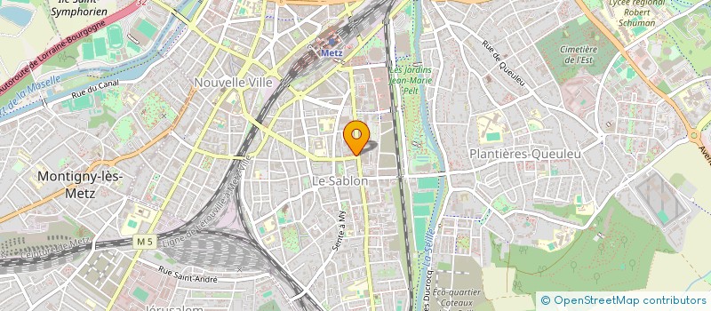 localisation de l'entreprise EPB EXPERT PRO BATIMENT  METZ