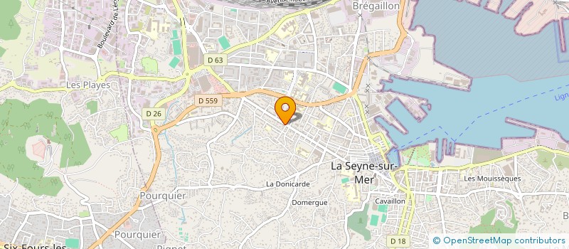 localisation de l'entreprise EPB83 à LA SEYNE-SUR-MER