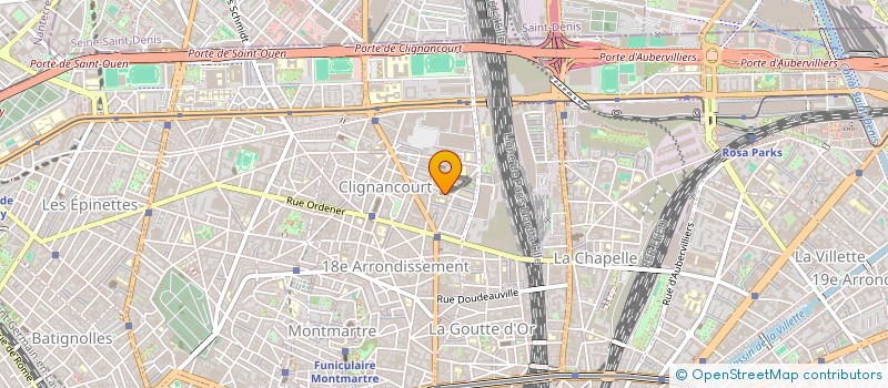 localisation de l'entreprise EPBI-ENTRETIEN ET PROPRETE DES BLANCHISSERIES INDUSTRIELLES à PARIS