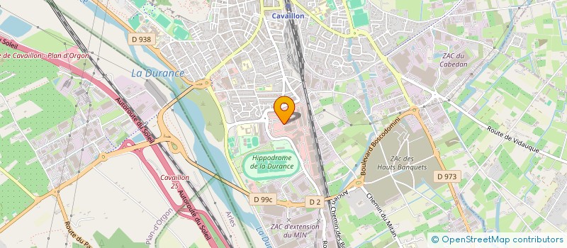 localisation de l'entreprise EPC à CAVAILLON