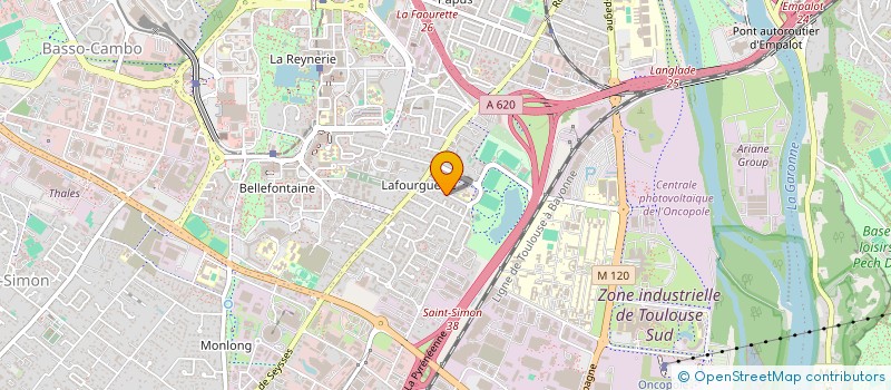 localisation de l'entreprise EPC à TOULOUSE
