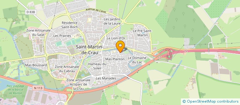 localisation de l'entreprise EPC FRANCE à SAINT MARTIN DE CRAU