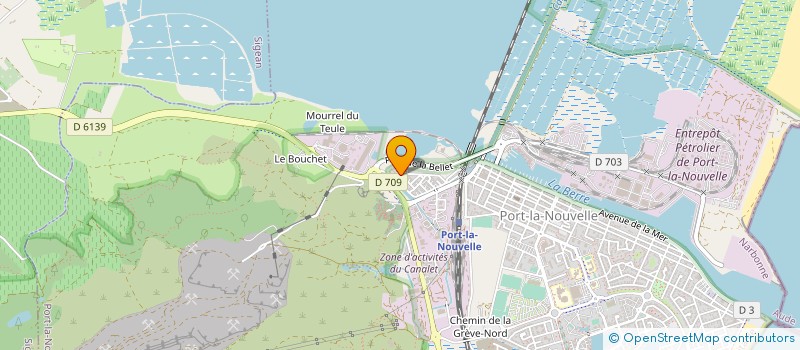 localisation de l'entreprise EPC FRANCK  LA PALME