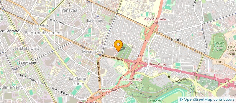 localisation de l'entreprise EPC PRO à BRON