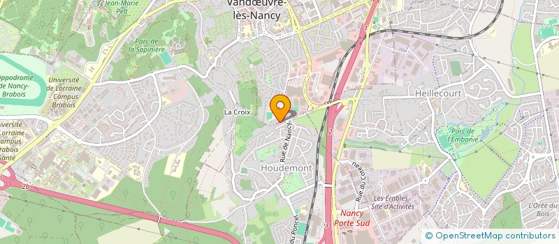 localisation de l'entreprise EPCB2  VANDUVRE-LES-NANCY