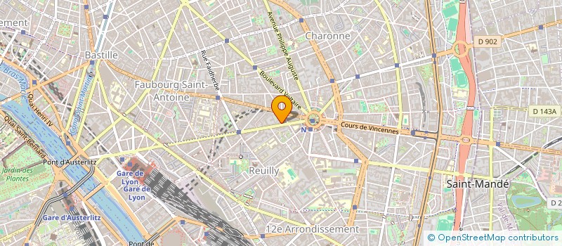 localisation de l'entreprise EPCBE à PARIS