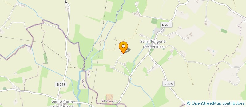 localisation de l'entreprise EPCELA à BELFORET-EN-PERCHE