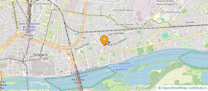 localisation de l'entreprise EPCL  ORLEANS